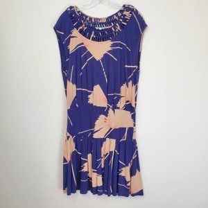 Anthro Leifnotes floral drop waist sundress --A